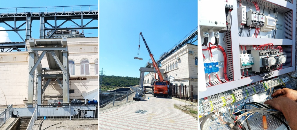 монтаж крана монтаж крана